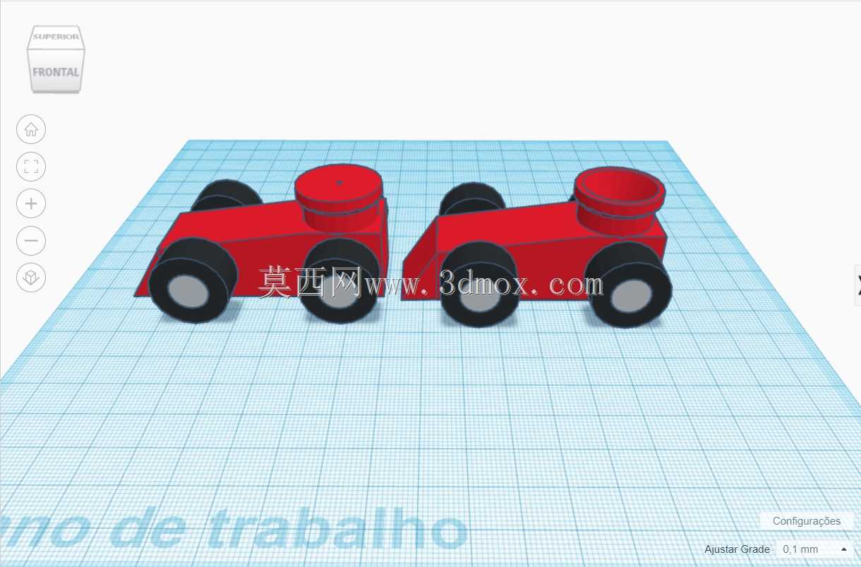 Modelo Carrinho DA2