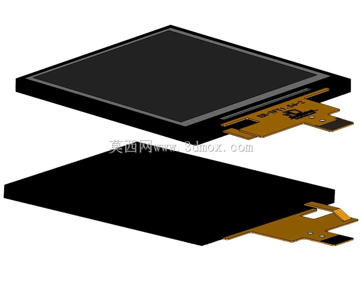 1.54\��IPS TFT LCD��ʾ��240x240 w/ST7789��������FPC