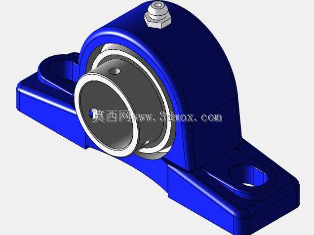 Autodesk Inventor中的枕头座轴承|| Inventor教程|| Inventor中的三维绘图模型|| Cad
