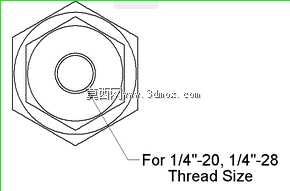 1/4-20铆钉螺母安装工具