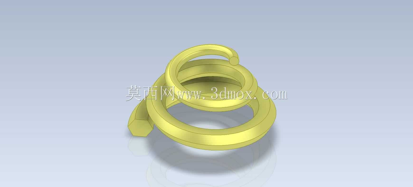三维CAD基本练习/Spiral/Espiral/Autodesk Inventor Pro
