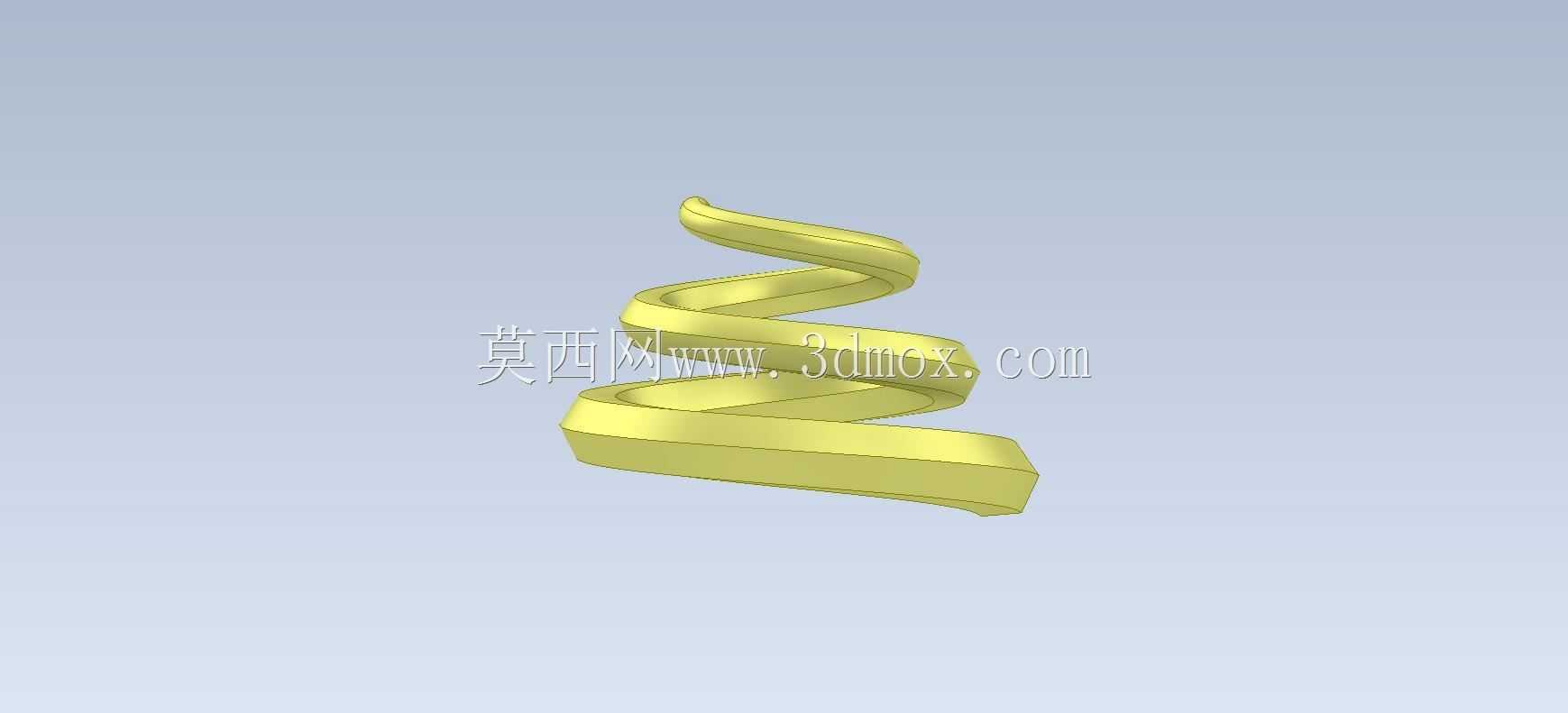 三维CAD基本练习/Spiral/Espiral/Autodesk Inventor Pro