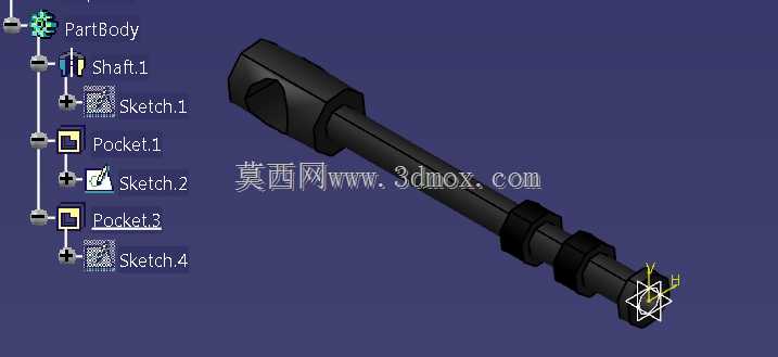CATIA V5R20挖掘机模型玩具