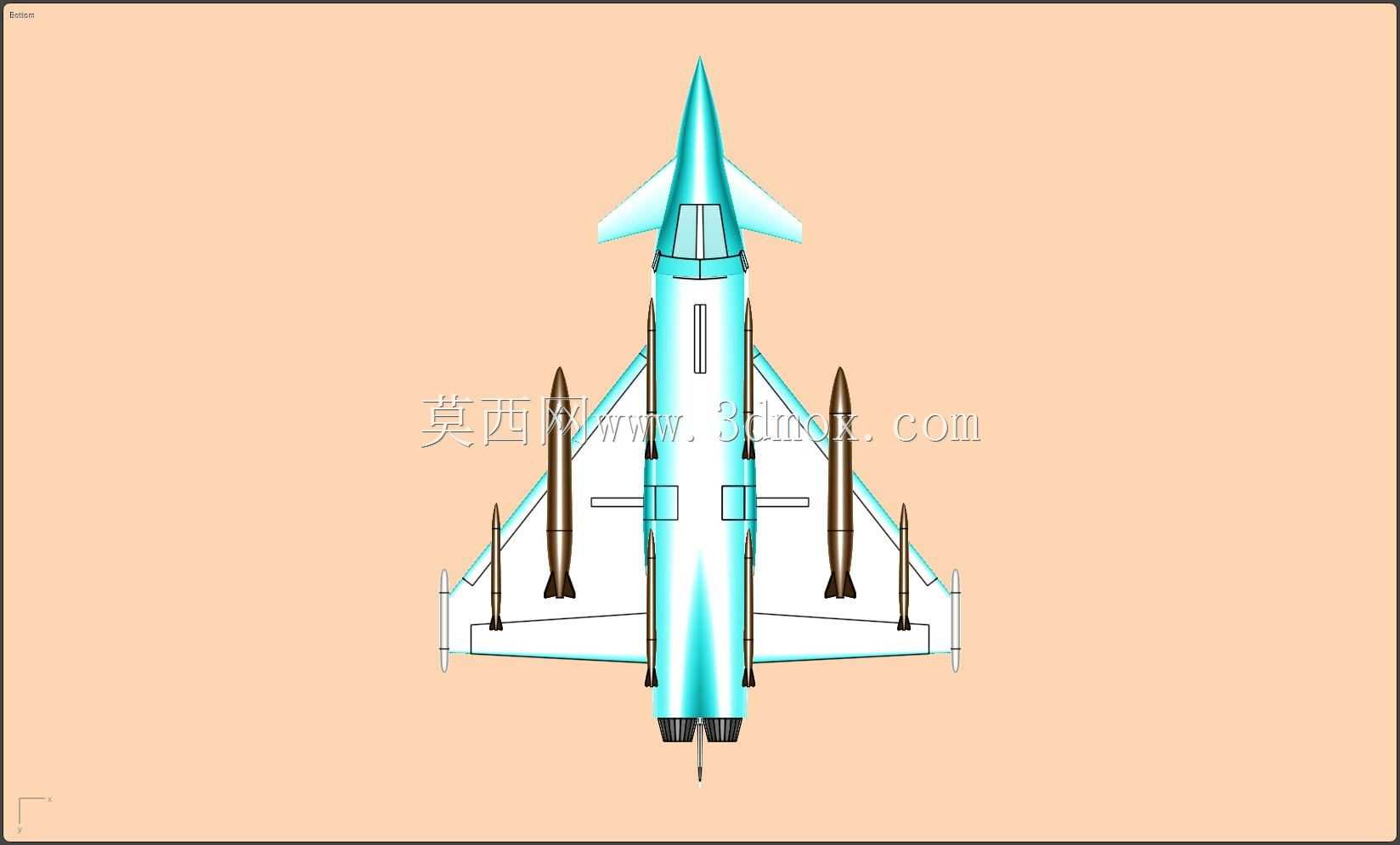 欧洲台风战斗机实体装配模型