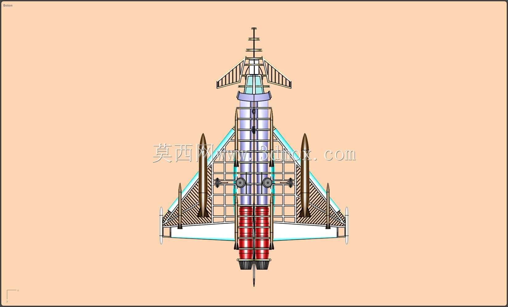 欧洲台风战斗机实体装配模型