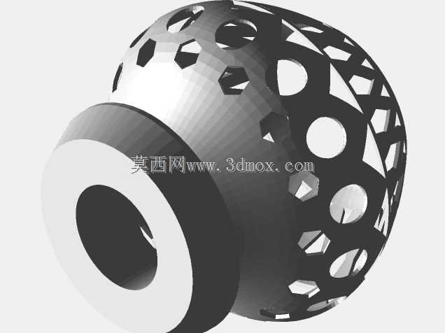 \“宇宙优雅:几何帽灯罩”