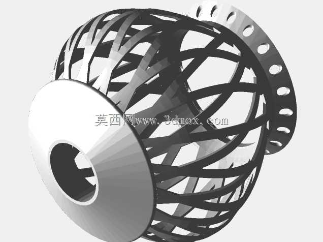 \“优雅照明:3D时尚灯罩设计”
