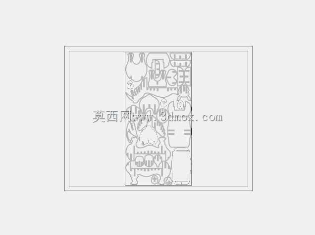 犀牛咖啡桌_胶合板15mm
