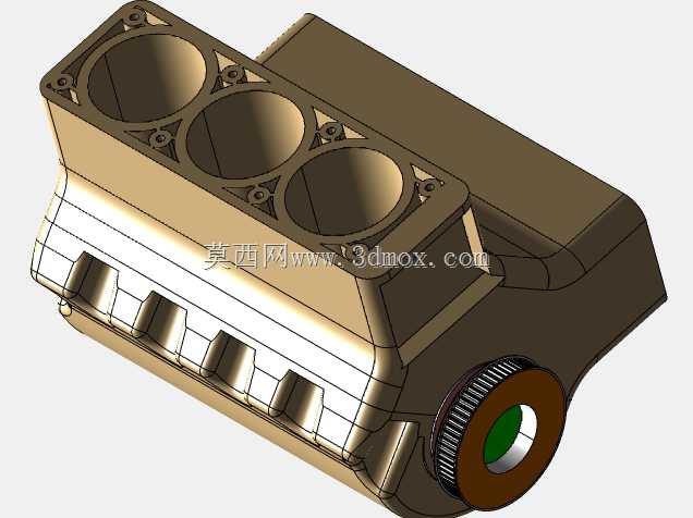 Catia V6涡轮发动机