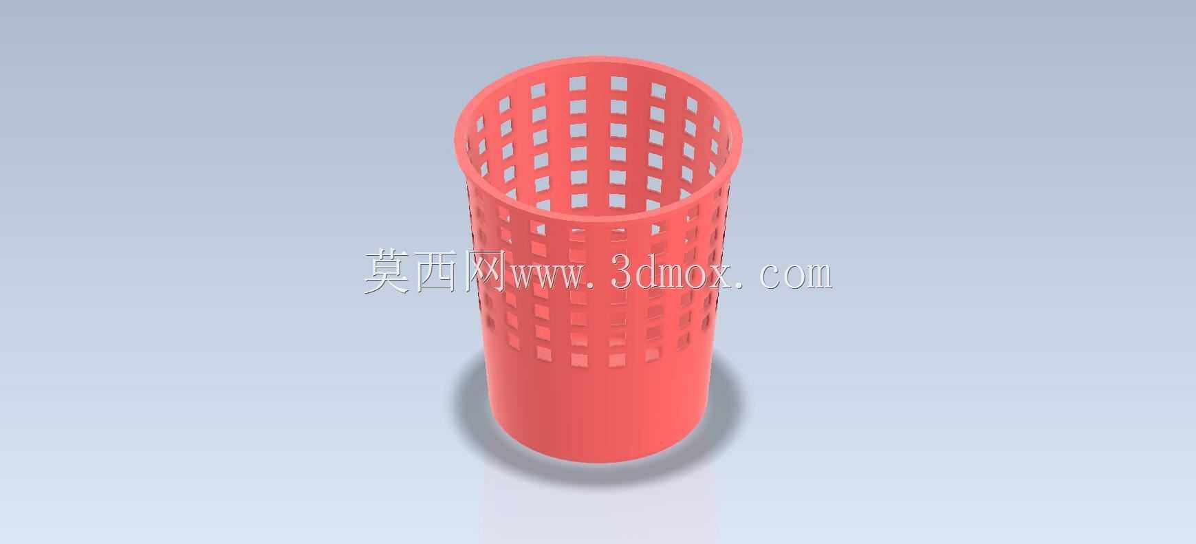 3D CAD基本练习/塑料垃圾箱/Bote de Basura/Autodesk Inventor Pro