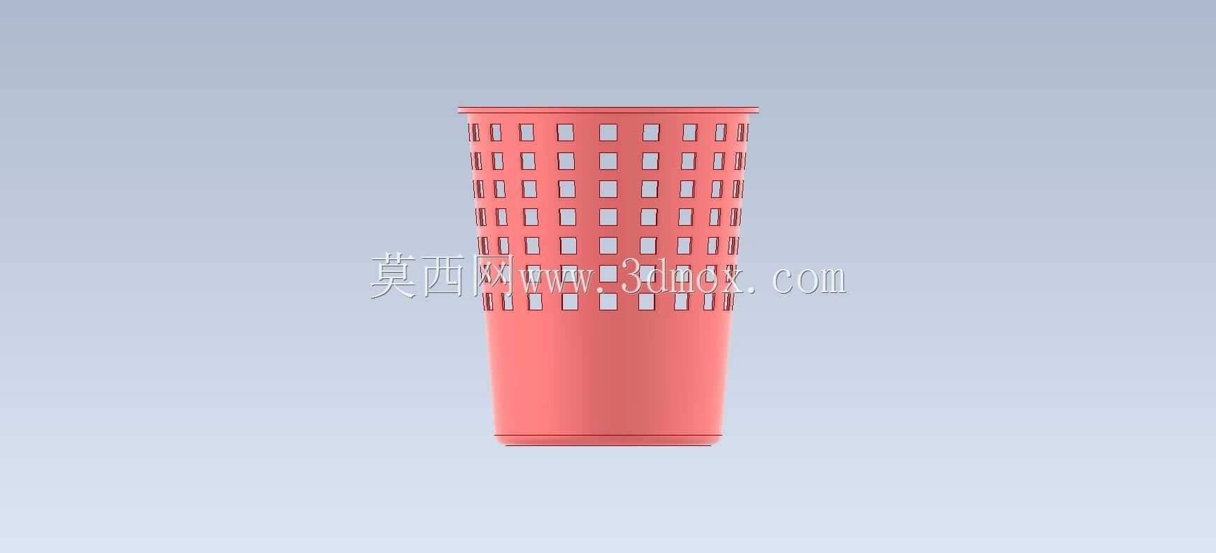 3D CAD基本练习/塑料垃圾箱/Bote de Basura/Autodesk Inventor Pro