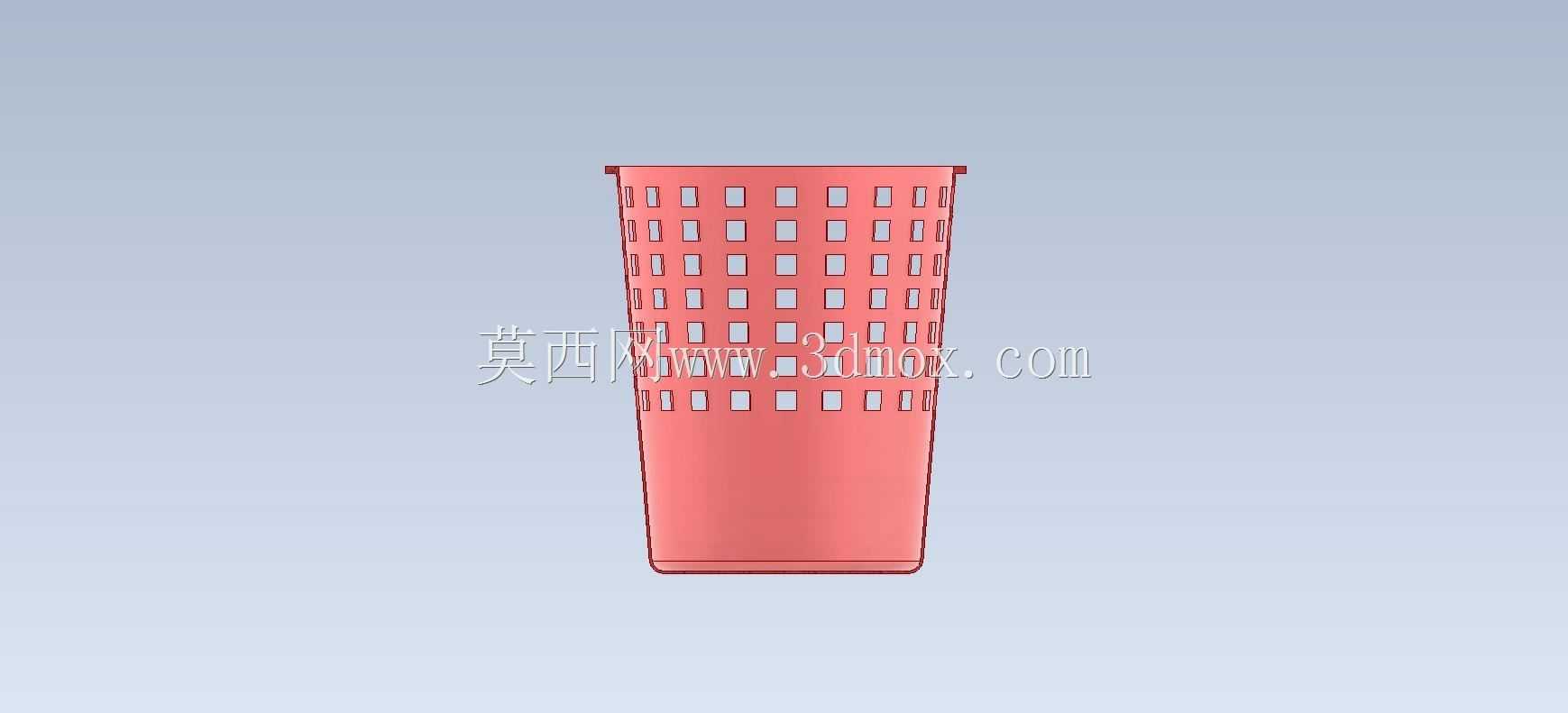 3D CAD基本练习/塑料垃圾箱/Bote de Basura/Autodesk Inventor Pro