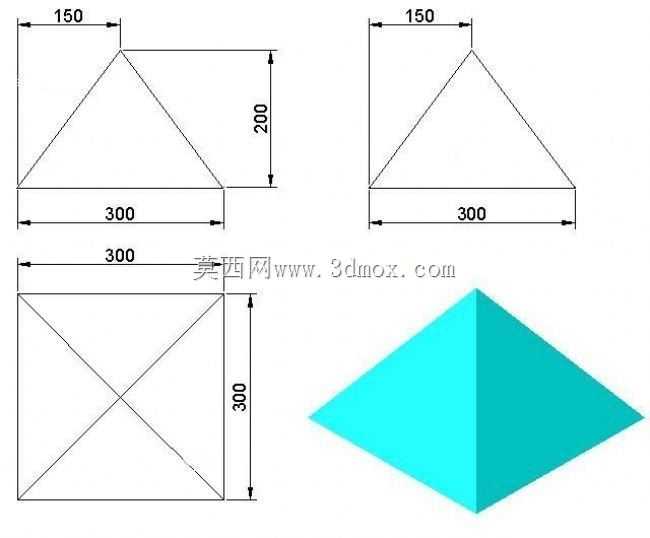 ��άCAD������ϰ/���ǽ�����/Pir��mide Triangular/Autodesk Inventor Pro