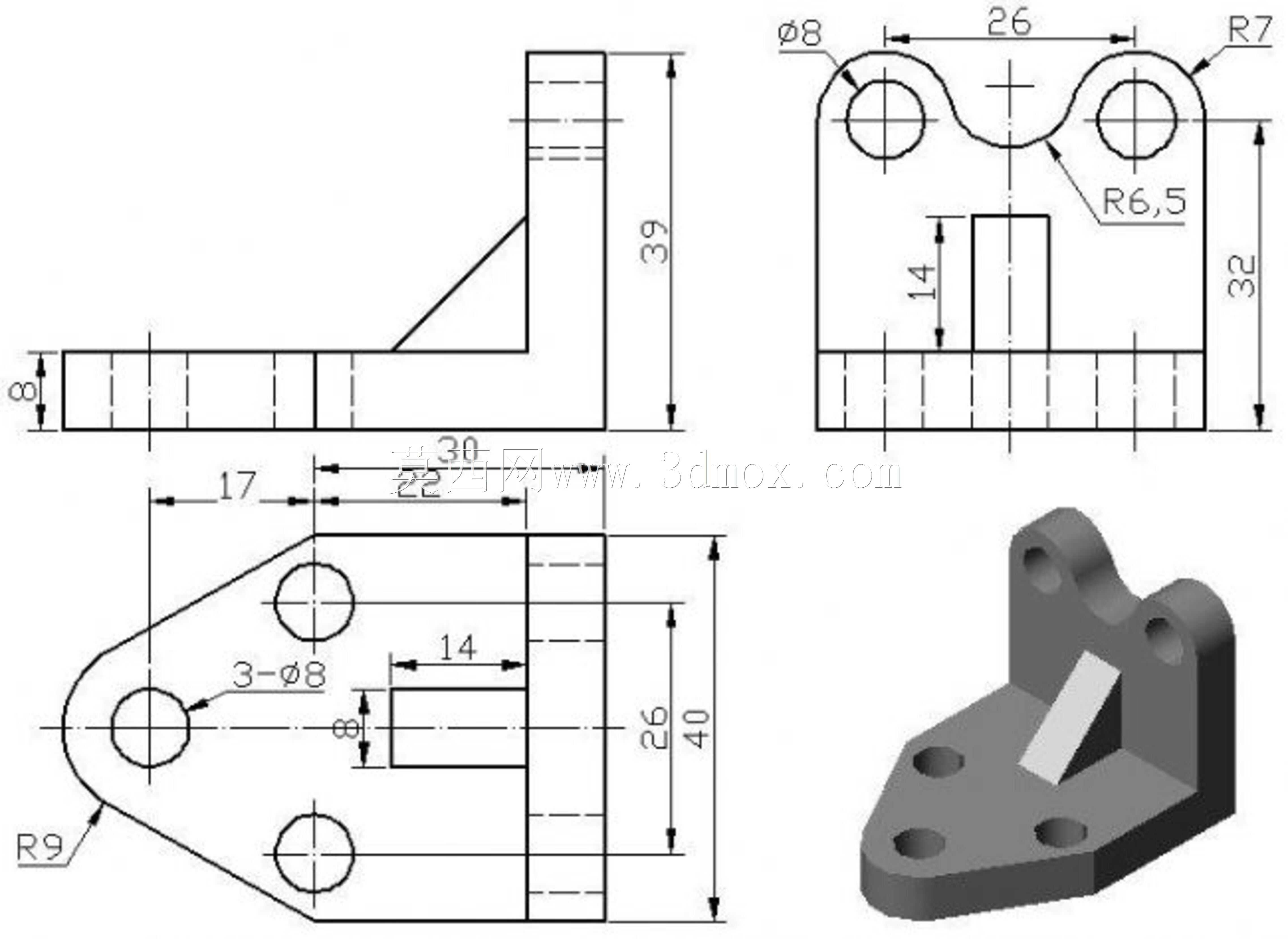 ��άCAD������ϰ/Autodesk Inventor Pro