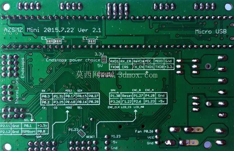 ���� FDM 3D ��ӡ���� AZSMZ Mini Ver2.1�����ư�� 12864 LCD ��Ļģ��