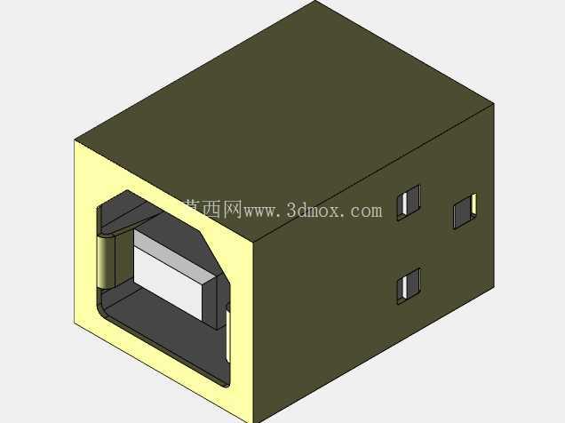 USB 面板母头