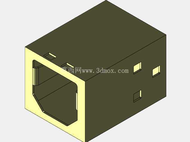 USB 面板母头