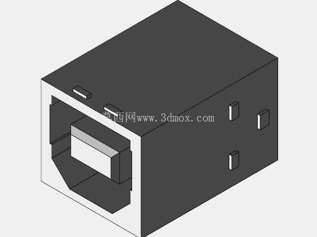USB 面板母头