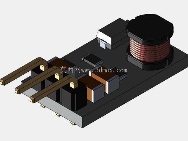 DD4012SA 6.5-40V 至 3.3V 5V DC-DC 降压转换器,1A