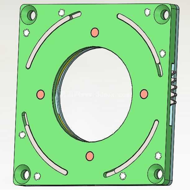 D20T3B4 TY2-电动或手动工业机械快门设计方案类型2