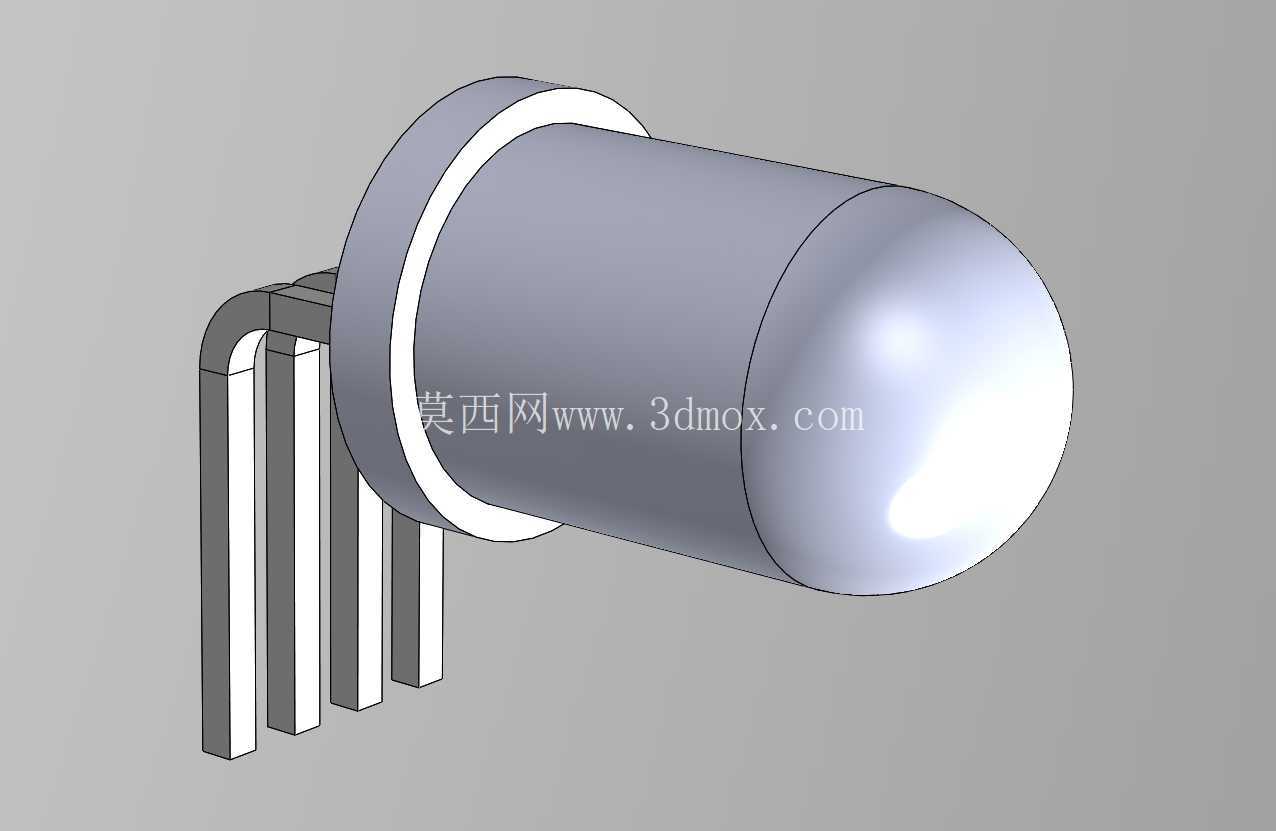 KINGBRIGHT T-1 3-4 (5mm) 全彩LED灯, WP154A4SEJ3VBDZGW/CA