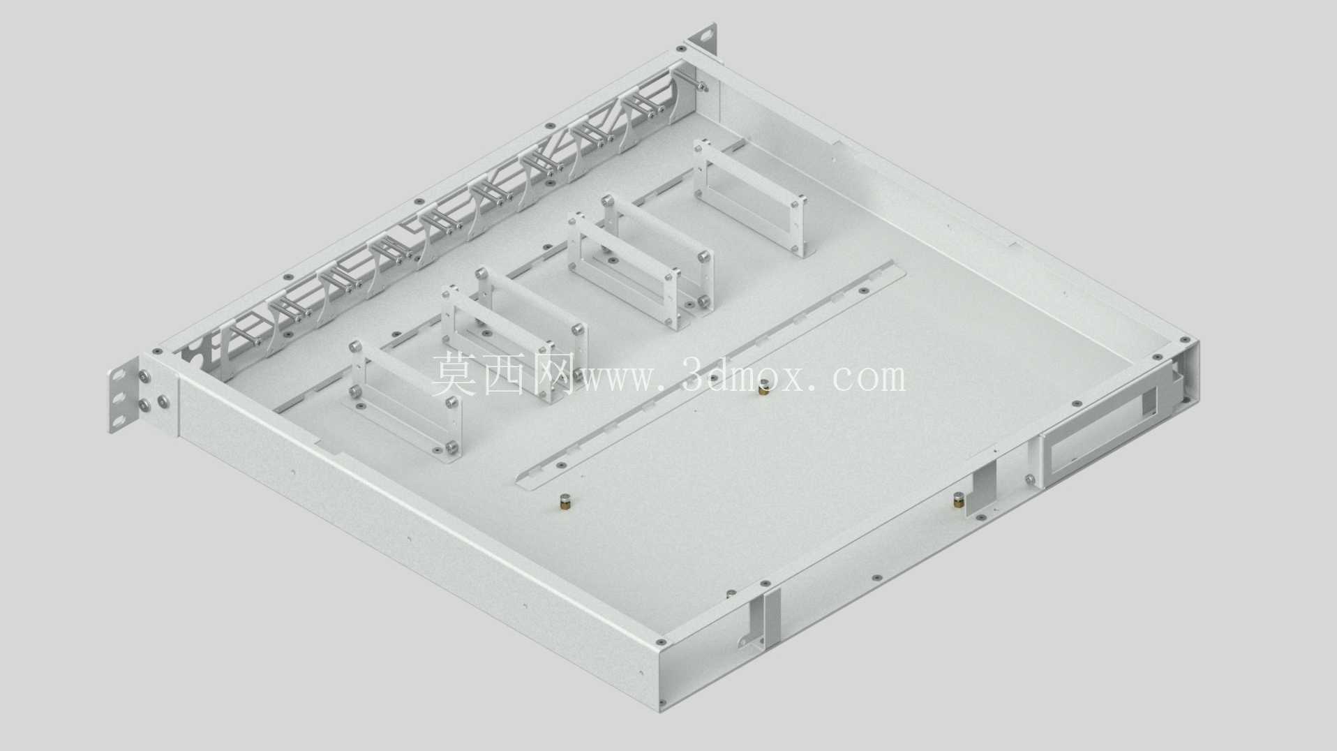 DIY 1U机架式机箱