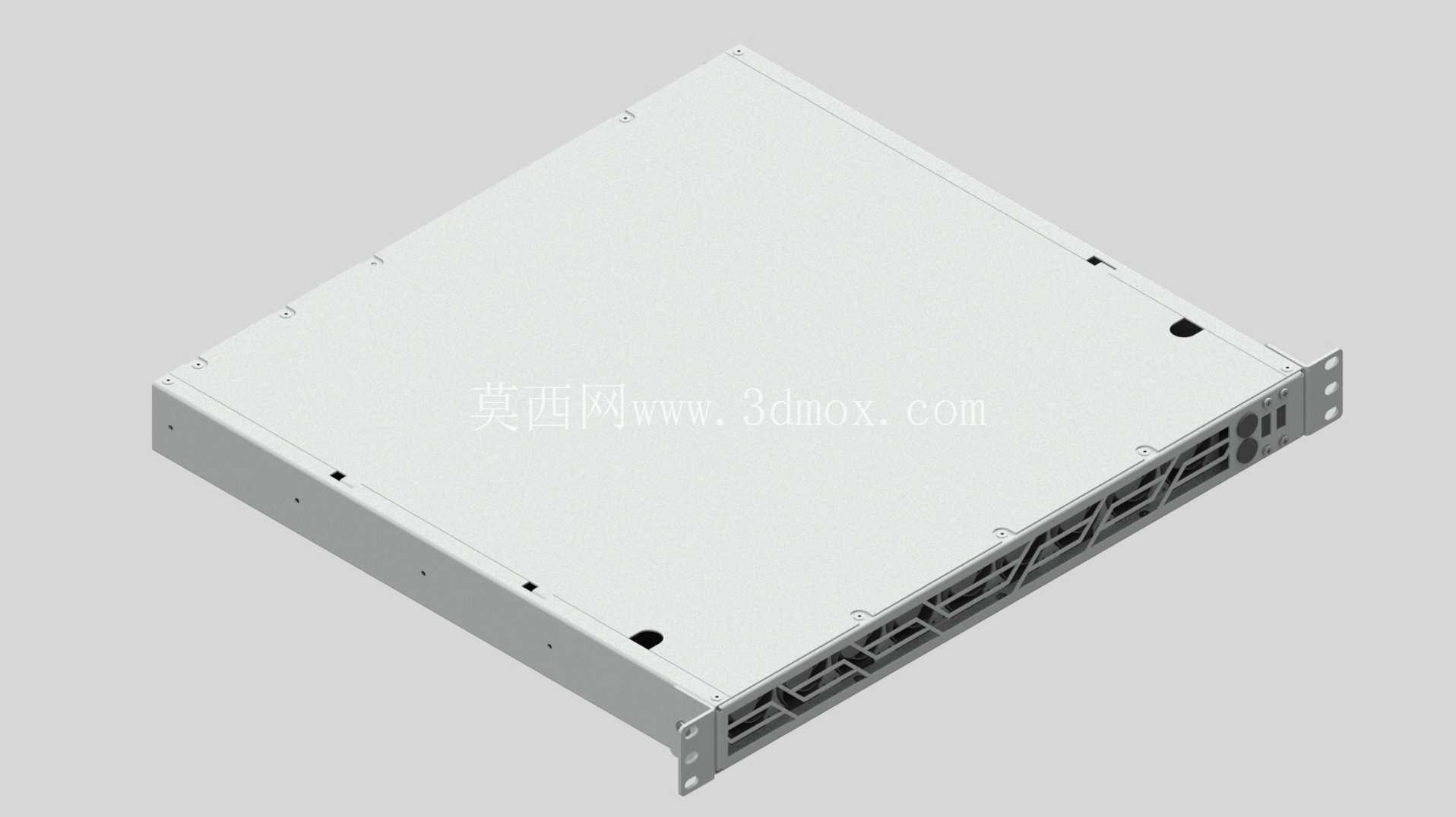 DIY 1U机架式机箱