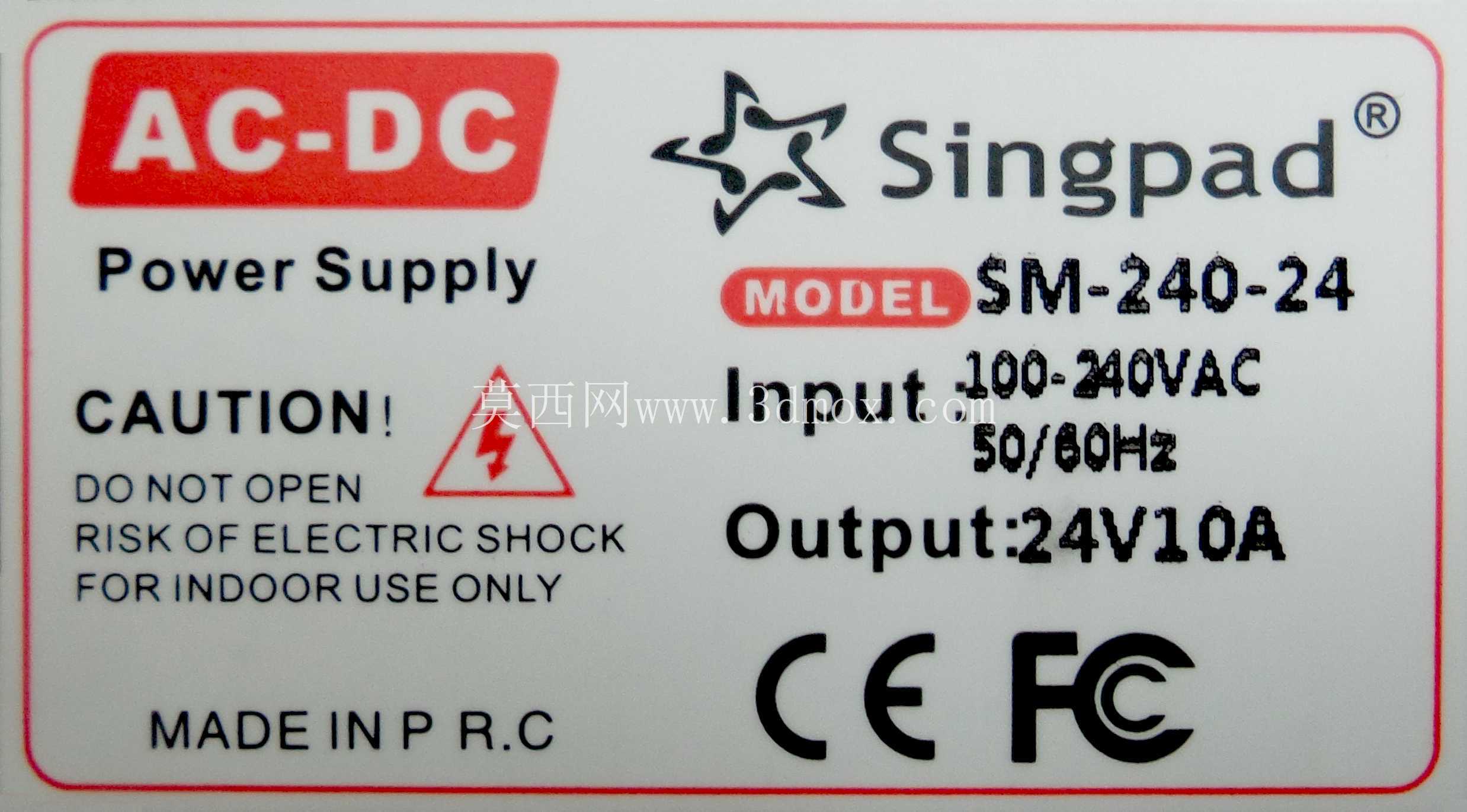 SINGPAD SM-240-24 开关电源