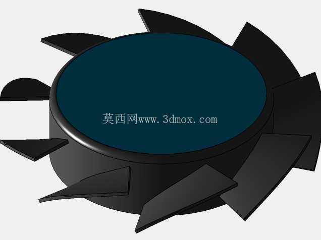 风扇金属散热器
