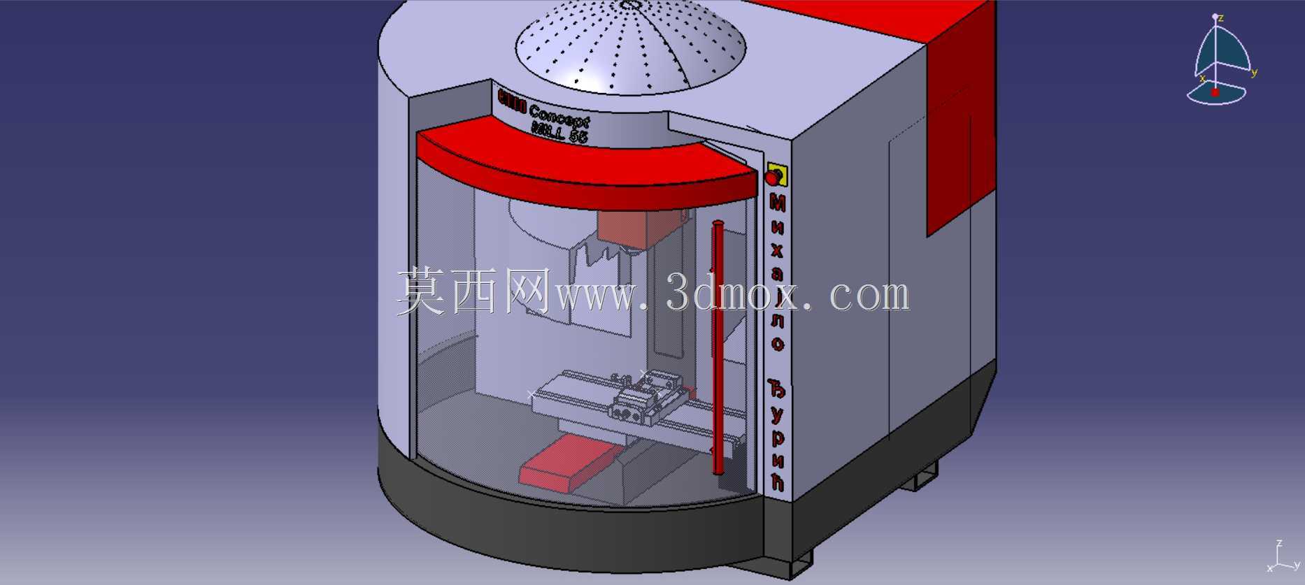 EMCO 概念铣床 55 - CATIA V5