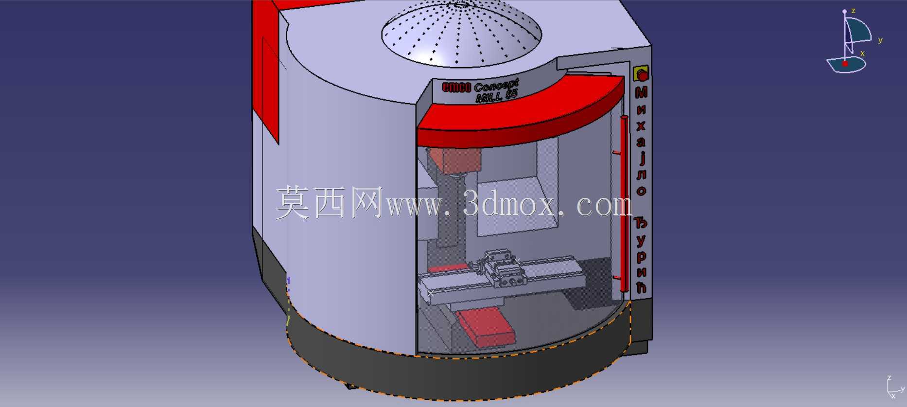 EMCO 概念铣床 55 - CATIA V5
