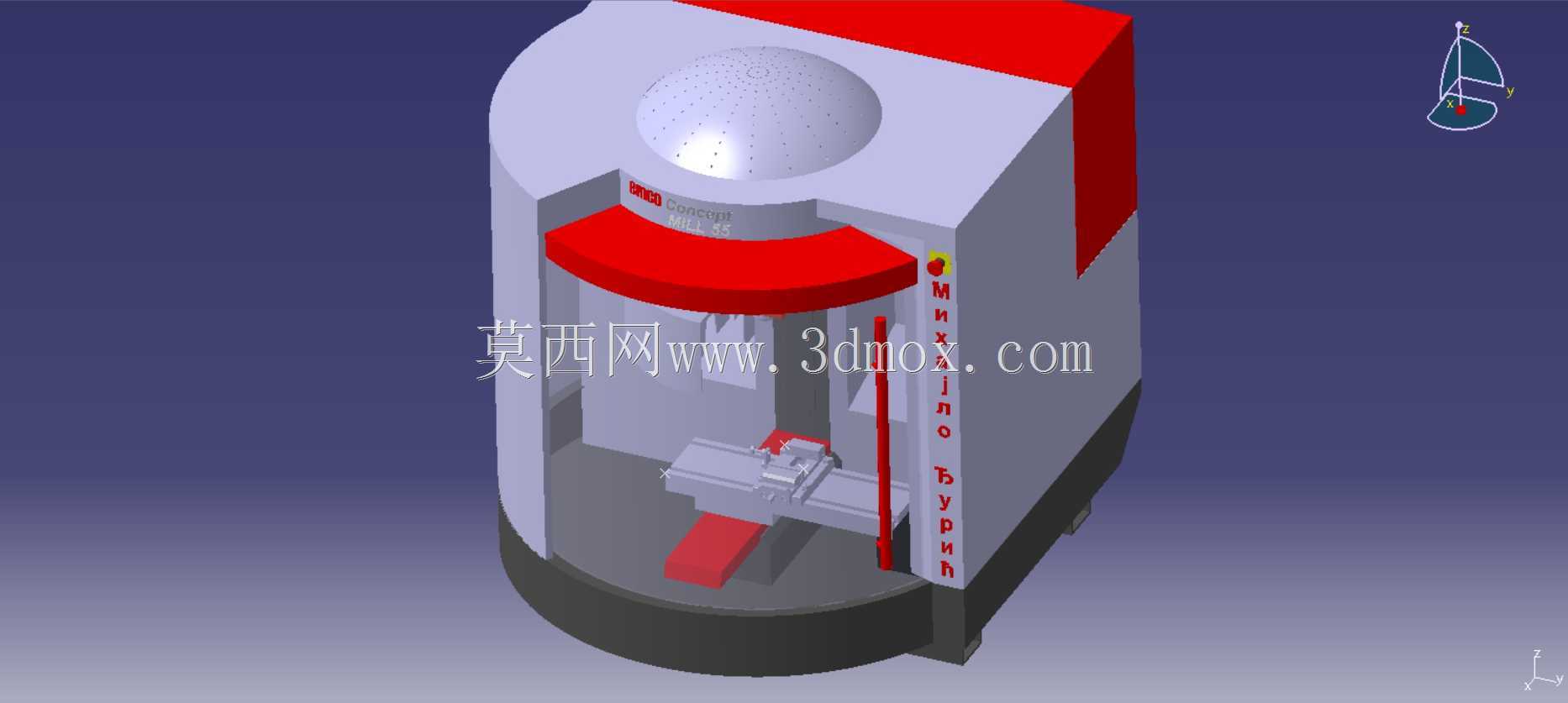 EMCO 概念铣床 55 - CATIA V5
