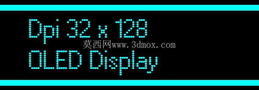 OLED 显示屏 32x128