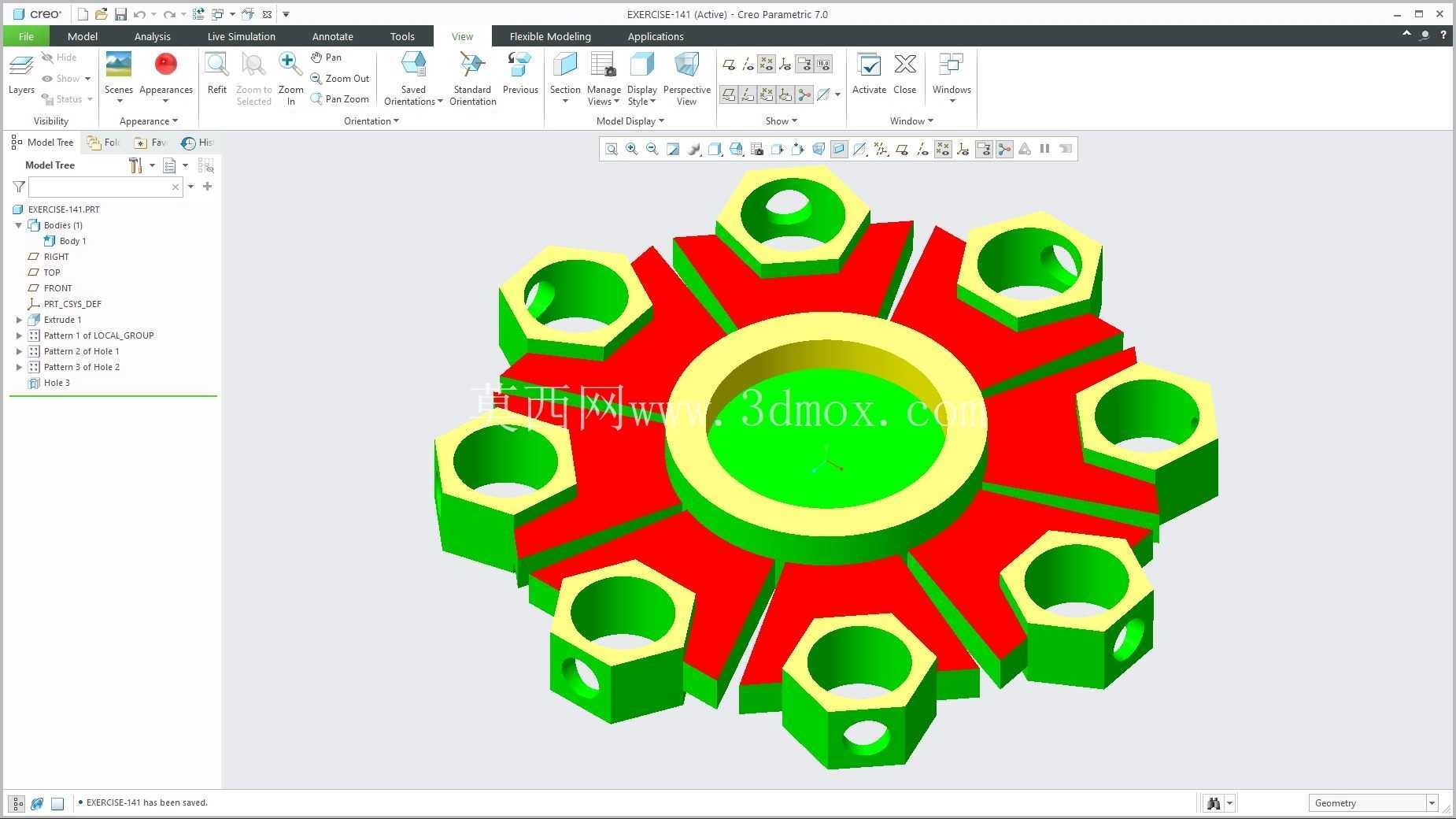 �� Creo PTC ��ʵ�� 200 �� Modele 3D