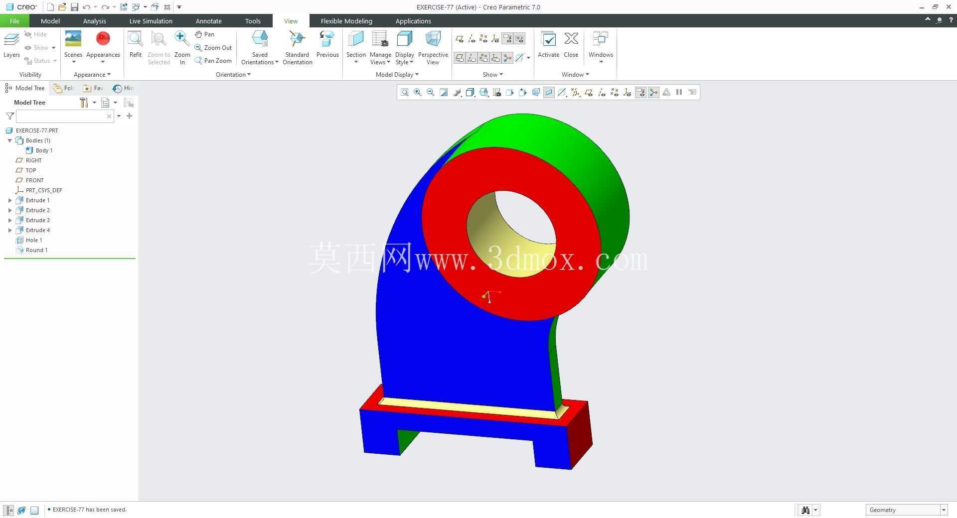 �� Creo PTC ��ʵ�� 200 �� Modele 3D
