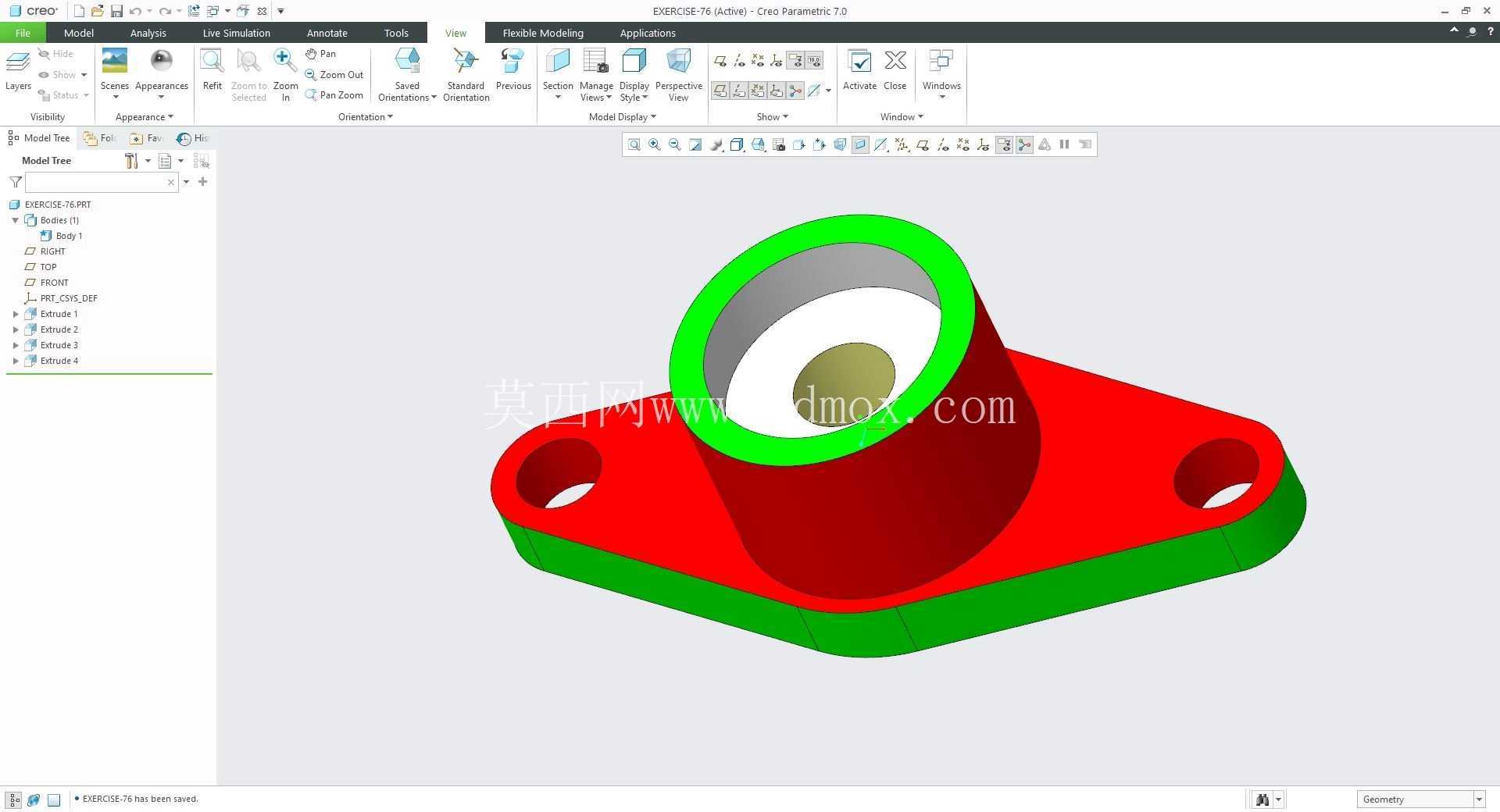 �� Creo PTC ��ʵ�� 200 �� Modele 3D