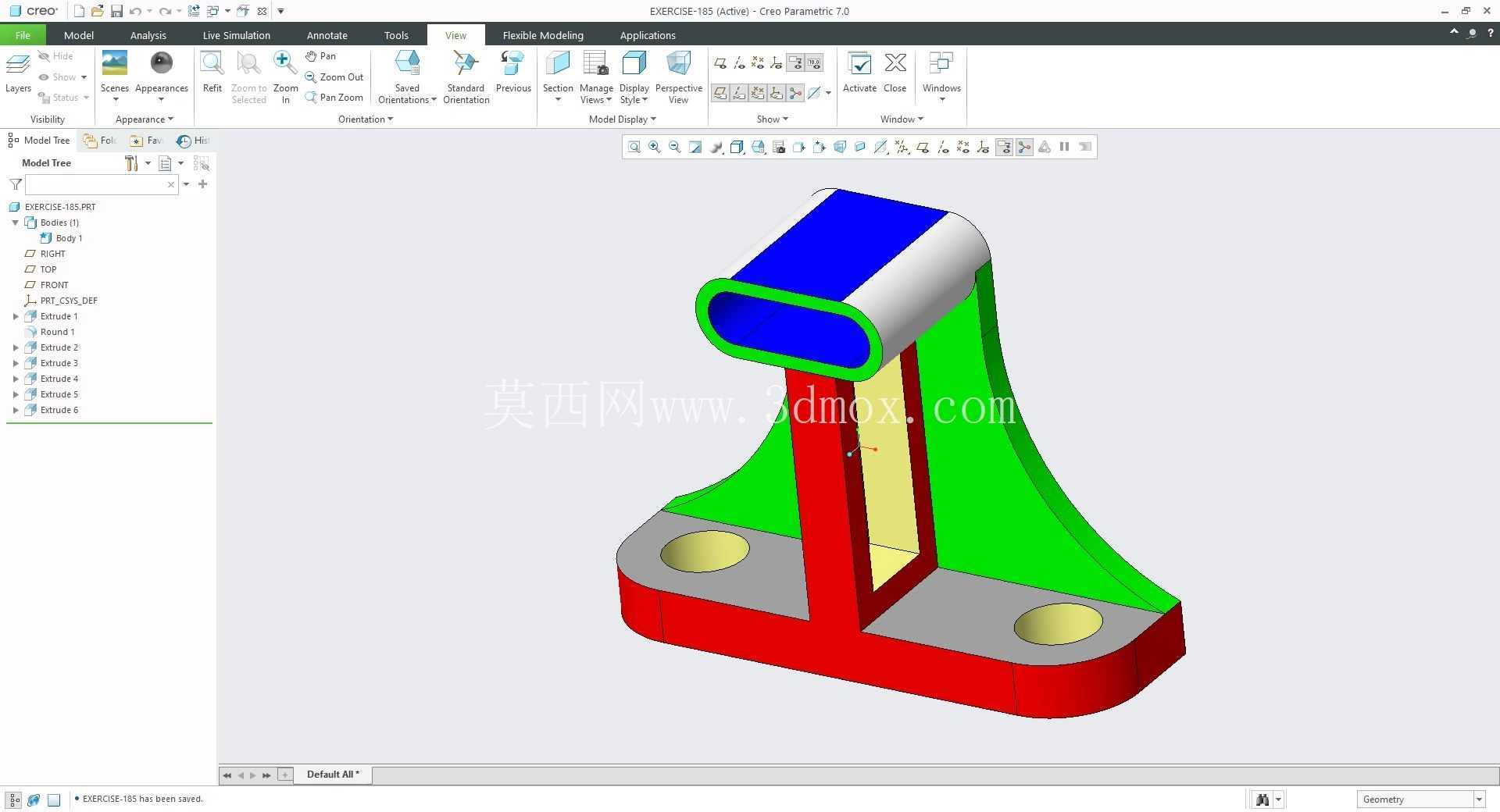 �� Creo PTC ��ʵ�� 200 �� Modele 3D