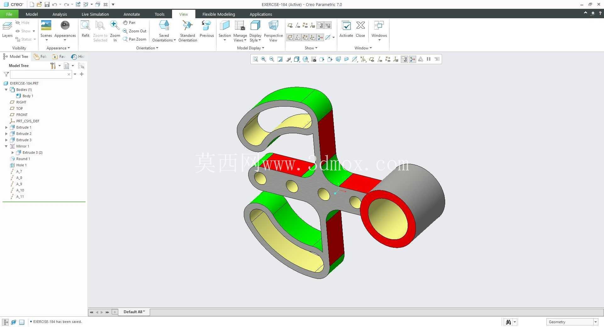 �� Creo PTC ��ʵ�� 200 �� Modele 3D