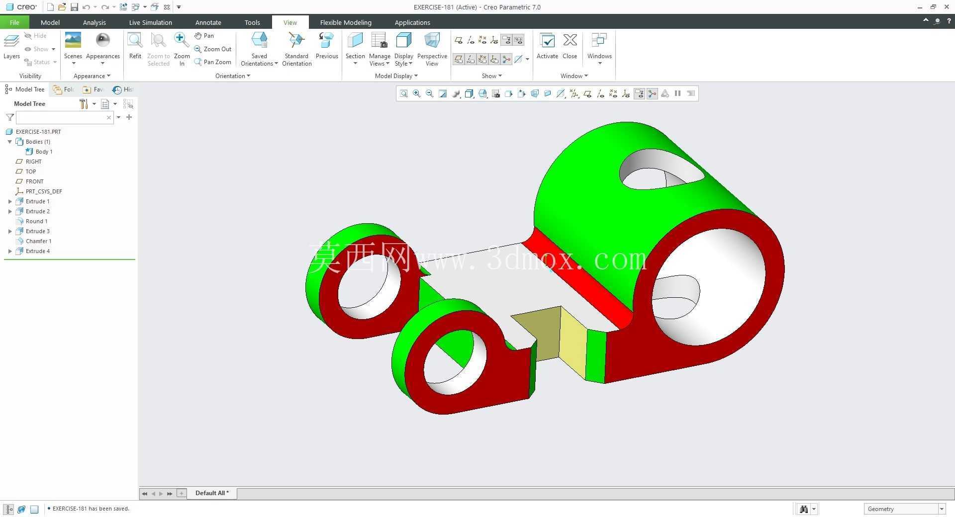 �� Creo PTC ��ʵ�� 200 �� Modele 3D