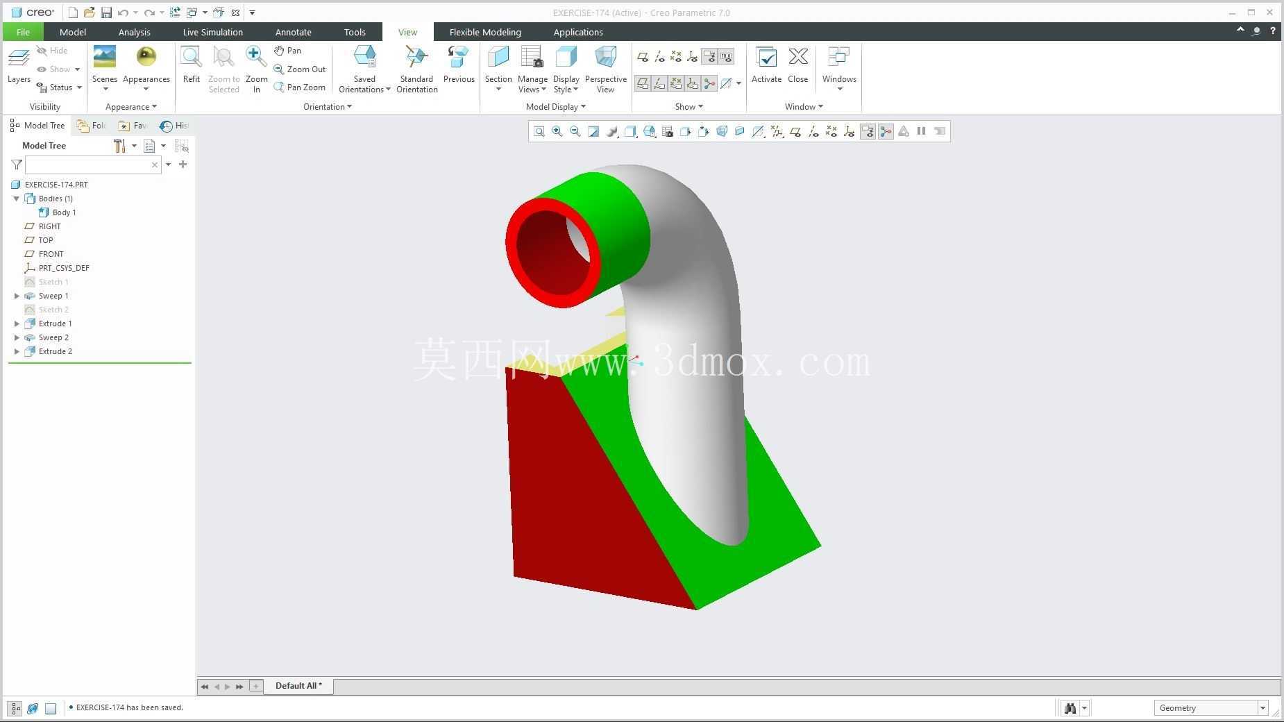 �� Creo PTC ��ʵ�� 200 �� Modele 3D