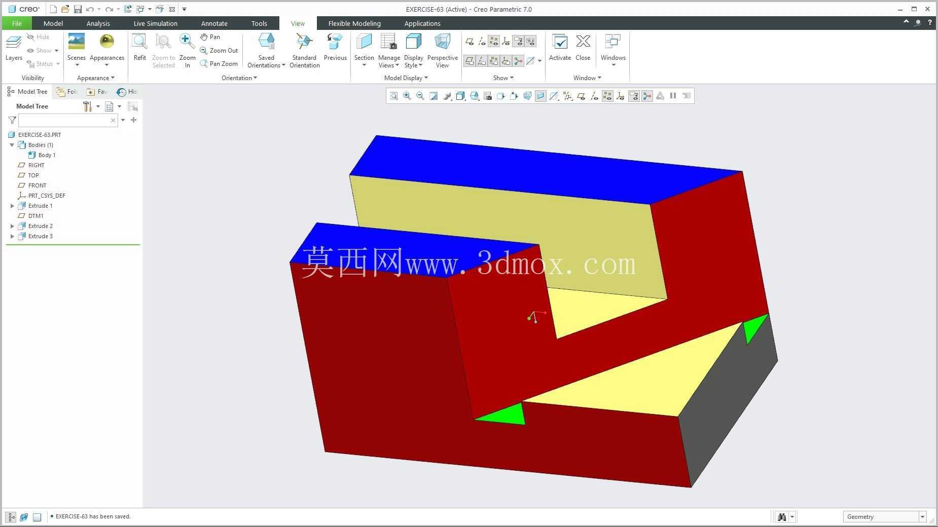 �� Creo PTC ��ʵ�� 200 �� Modele 3D