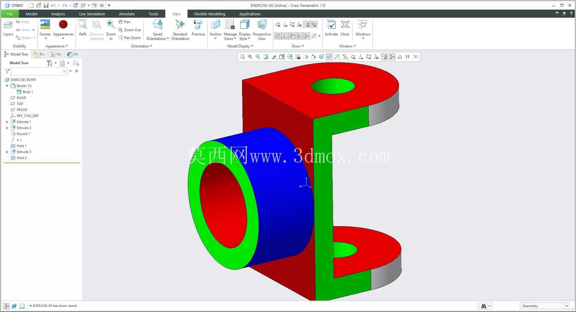 �� Creo PTC ��ʵ�� 200 �� Modele 3D