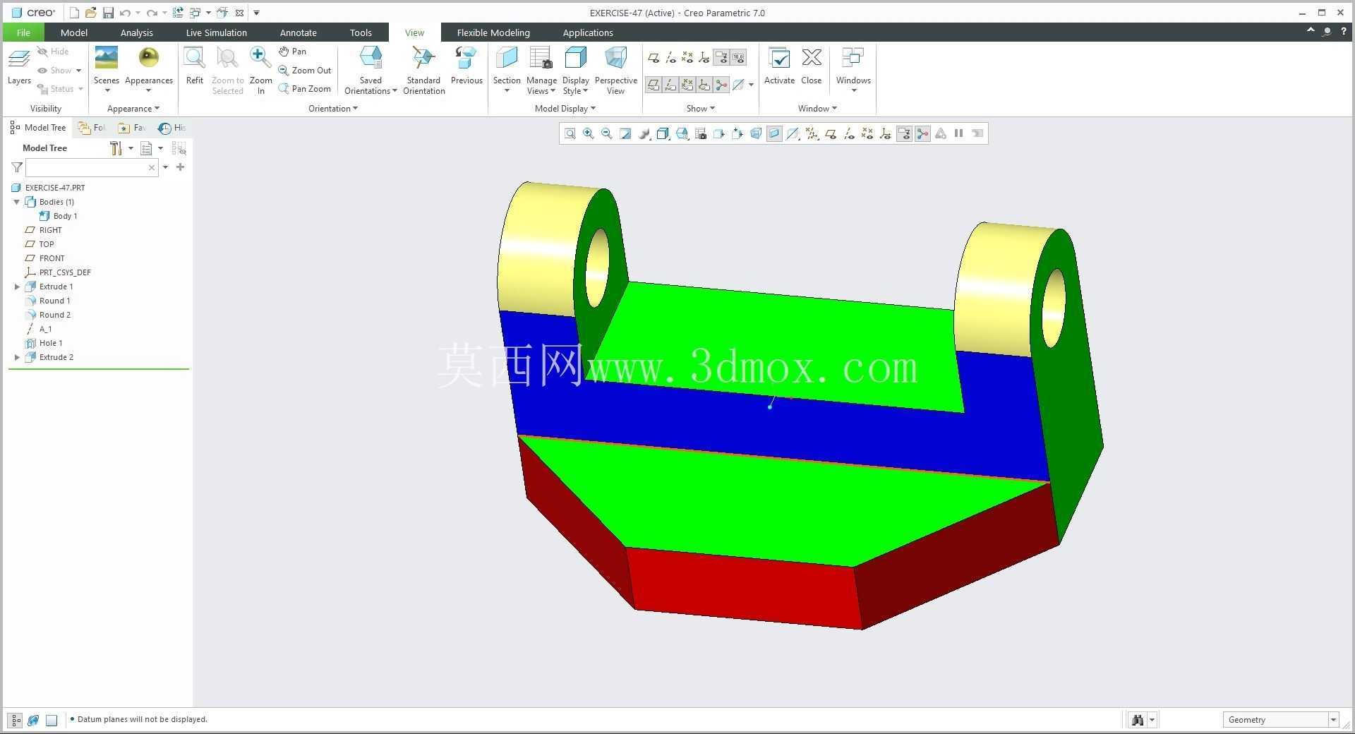 �� Creo PTC ��ʵ�� 200 �� Modele 3D