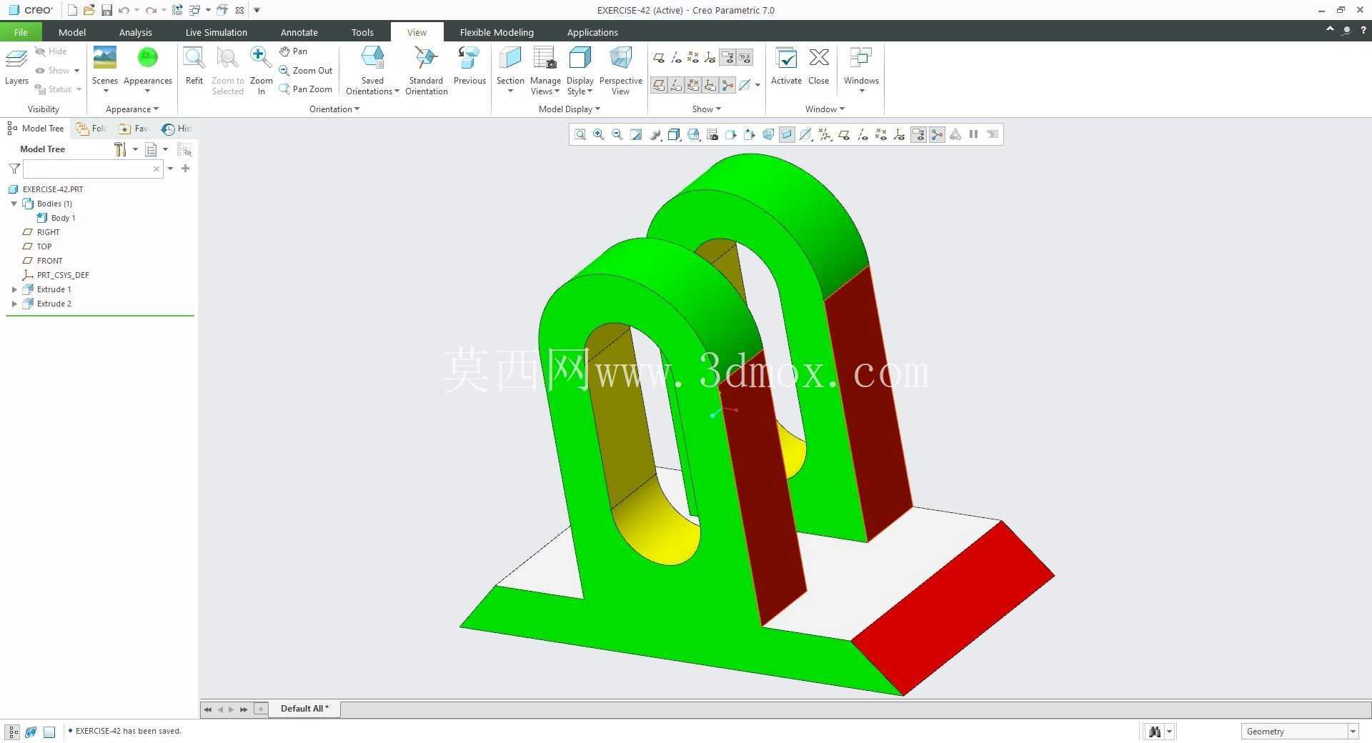 �� Creo PTC ��ʵ�� 200 �� Modele 3D