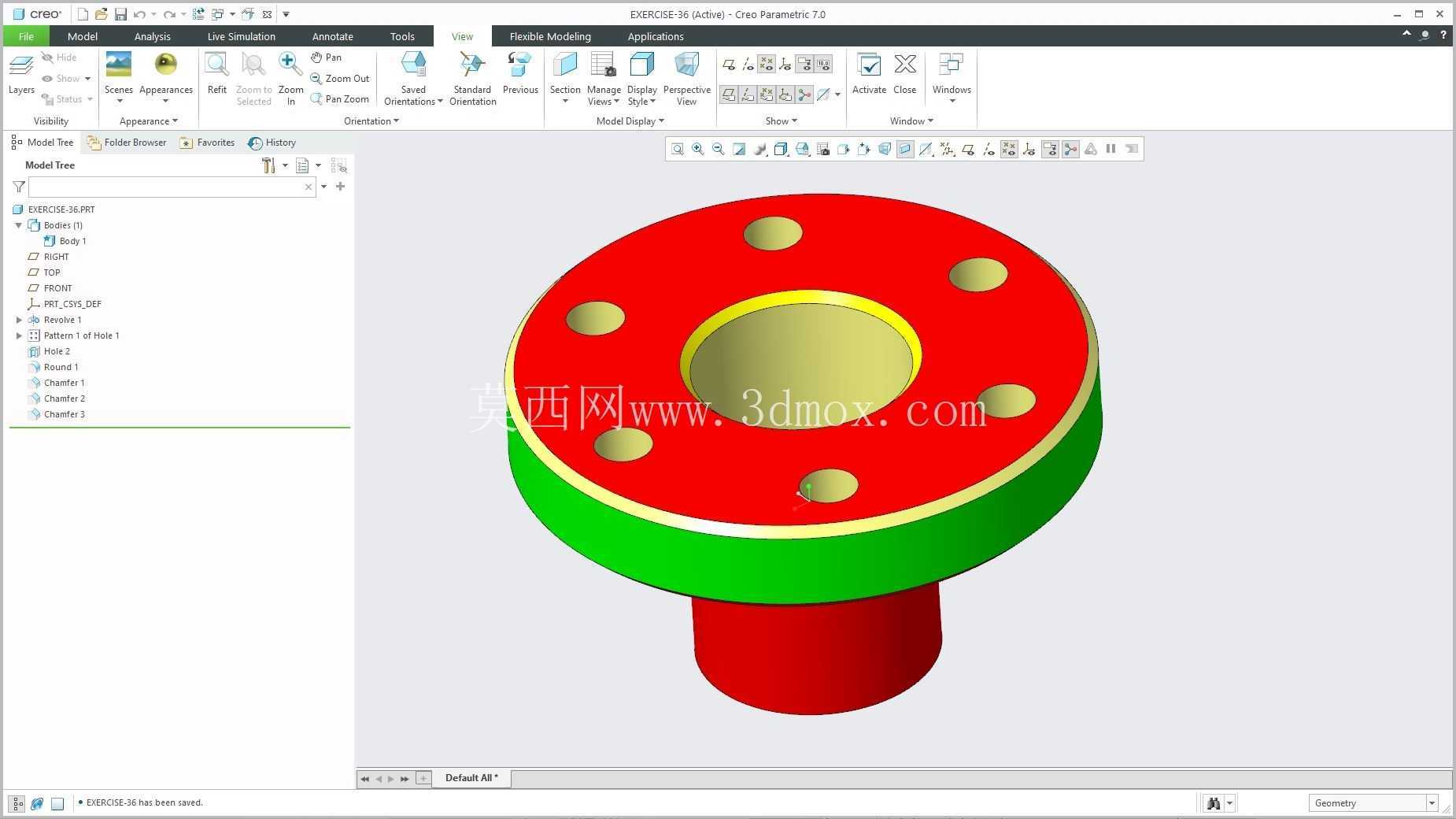 �� Creo PTC ��ʵ�� 200 �� Modele 3D