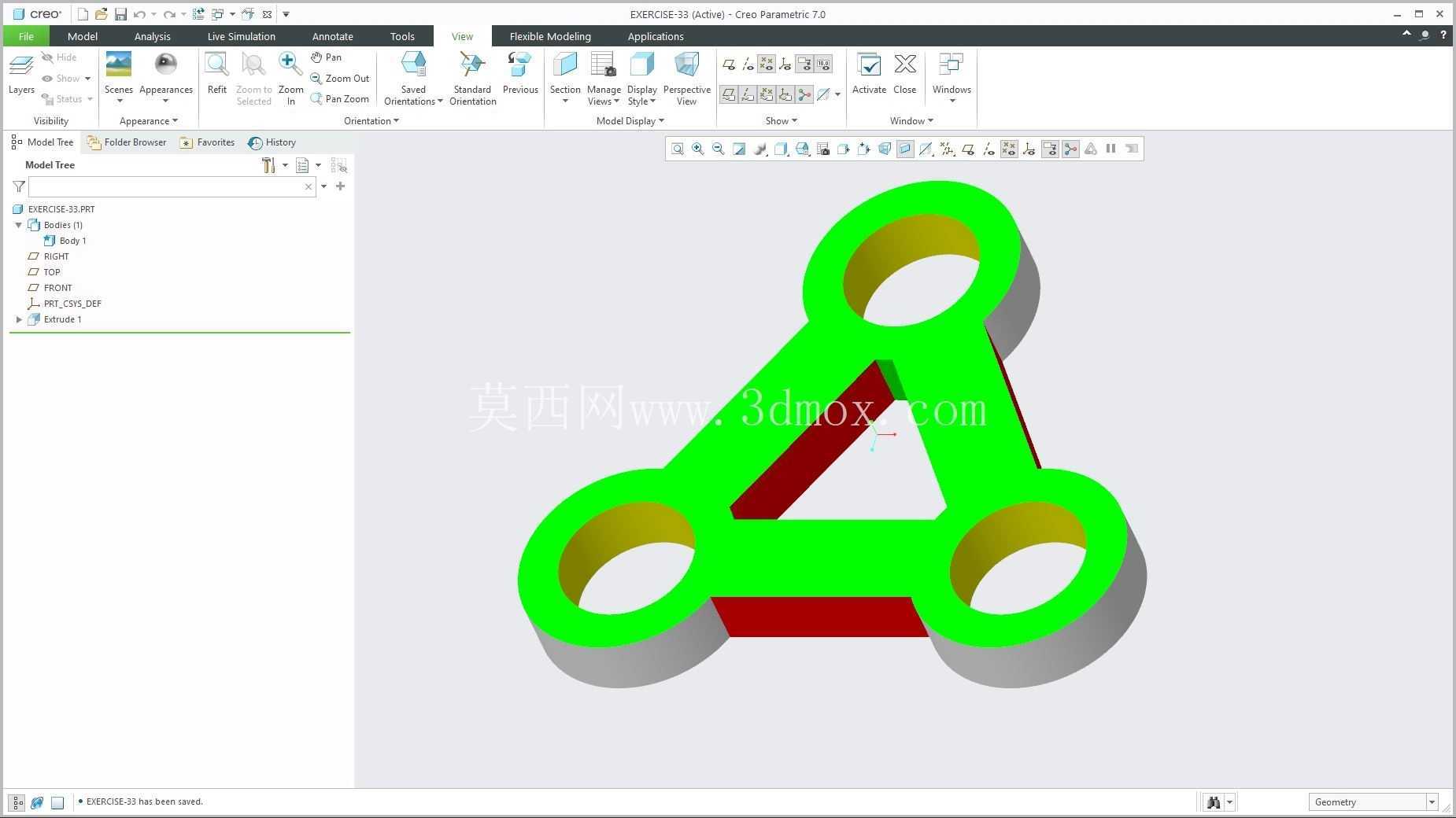 �� Creo PTC ��ʵ�� 200 �� Modele 3D