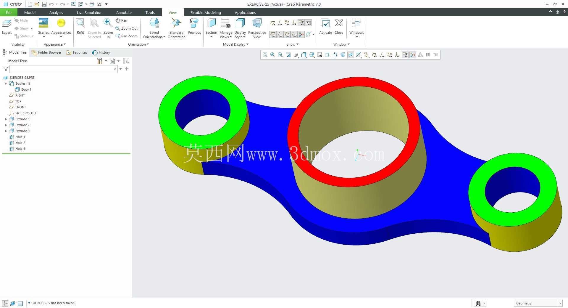 �� Creo PTC ��ʵ�� 200 �� Modele 3D