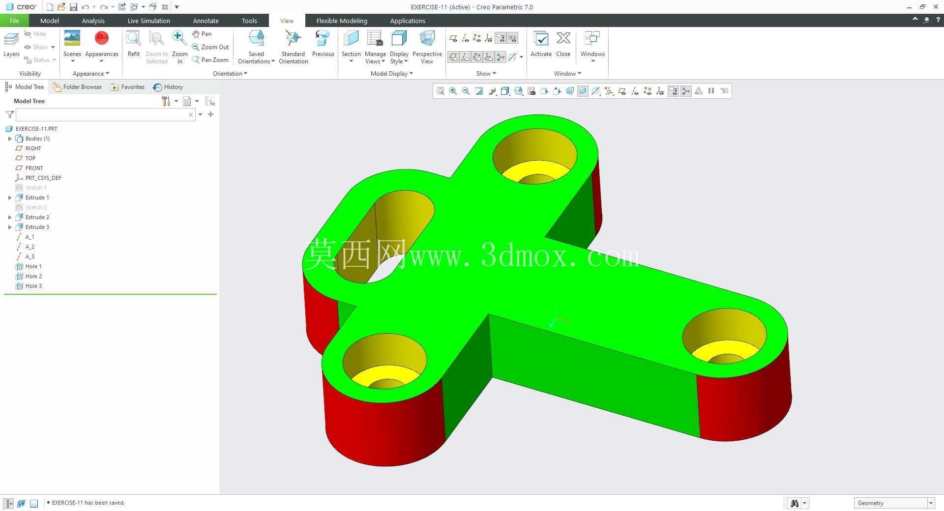 �� Creo PTC ��ʵ�� 200 �� Modele 3D