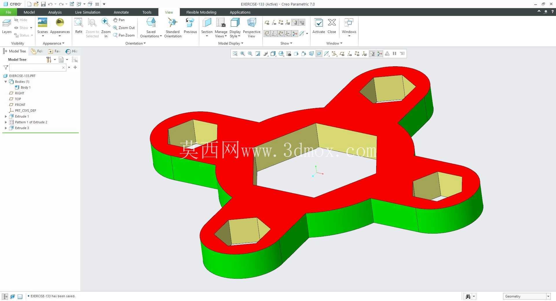 �� Creo PTC ��ʵ�� 200 �� Modele 3D