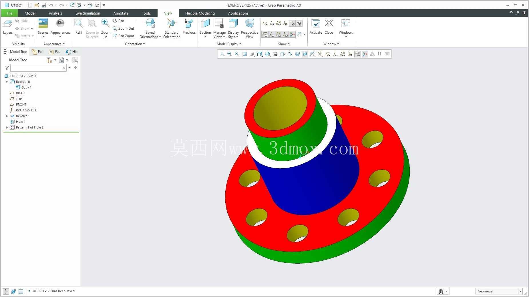 �� Creo PTC ��ʵ�� 200 �� Modele 3D